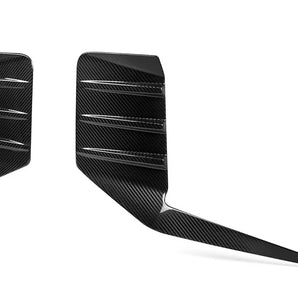 Dry Carbon Fiber Rear Bumper Inserts - G87 M2