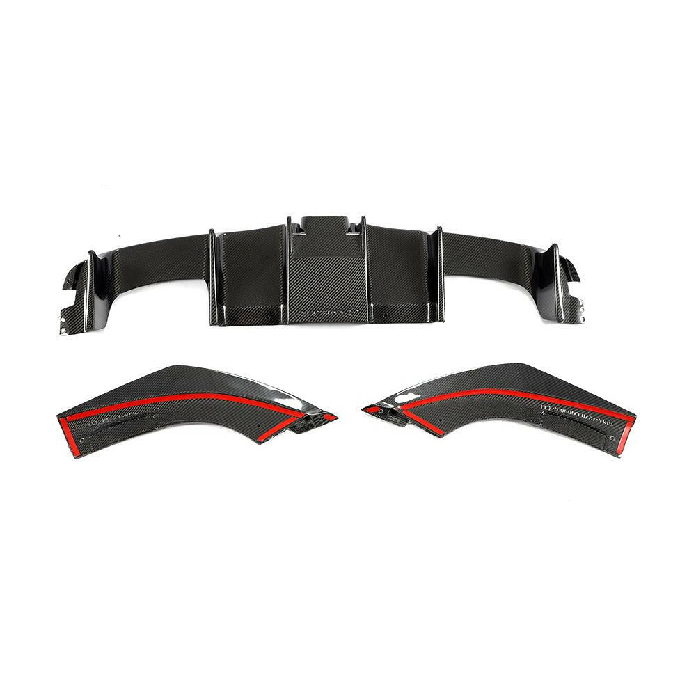 Double Rear Diffuser F1 Carbon Fiber F1 Style Rear DIffuser - F87 M2 – StradaWerks